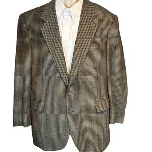 Houndstooth Silk Wool Luxury Sport Coat‎ 42R – Tailors Row Deansgate